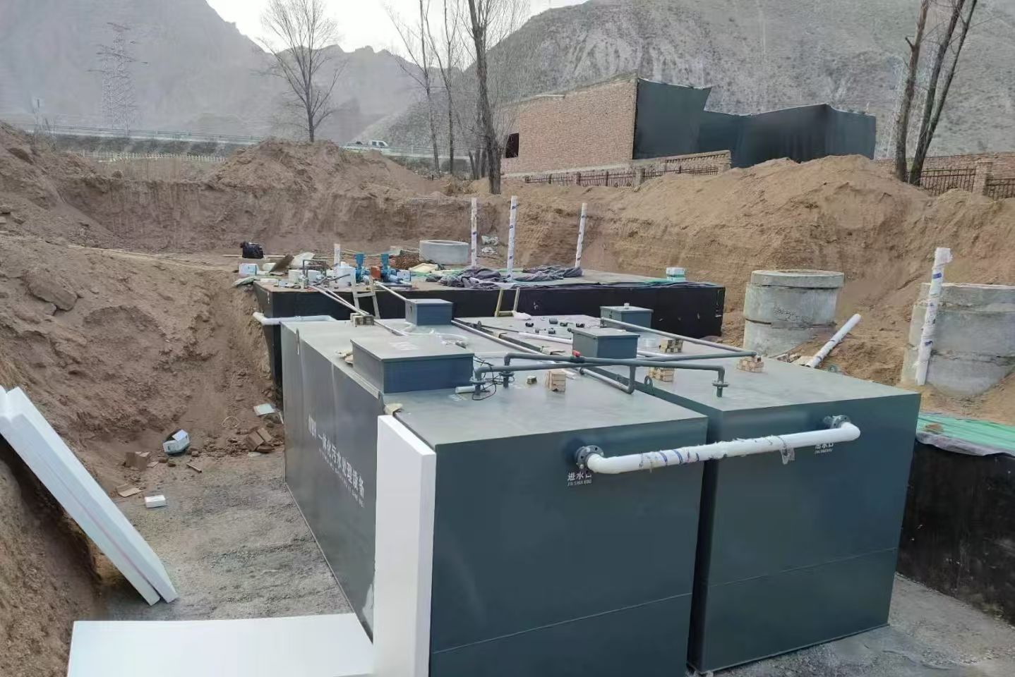 龙河镇一体化污水处理设备